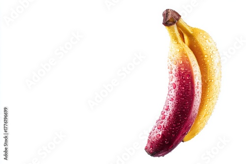 a piece of fruit isolated on withe background