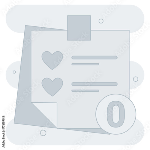 Empty Favorites Empty State Illustration