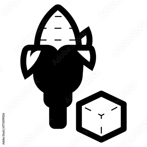 corn sugar icon