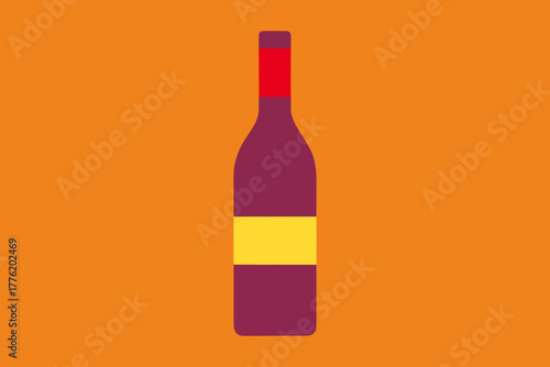 wine bottle background