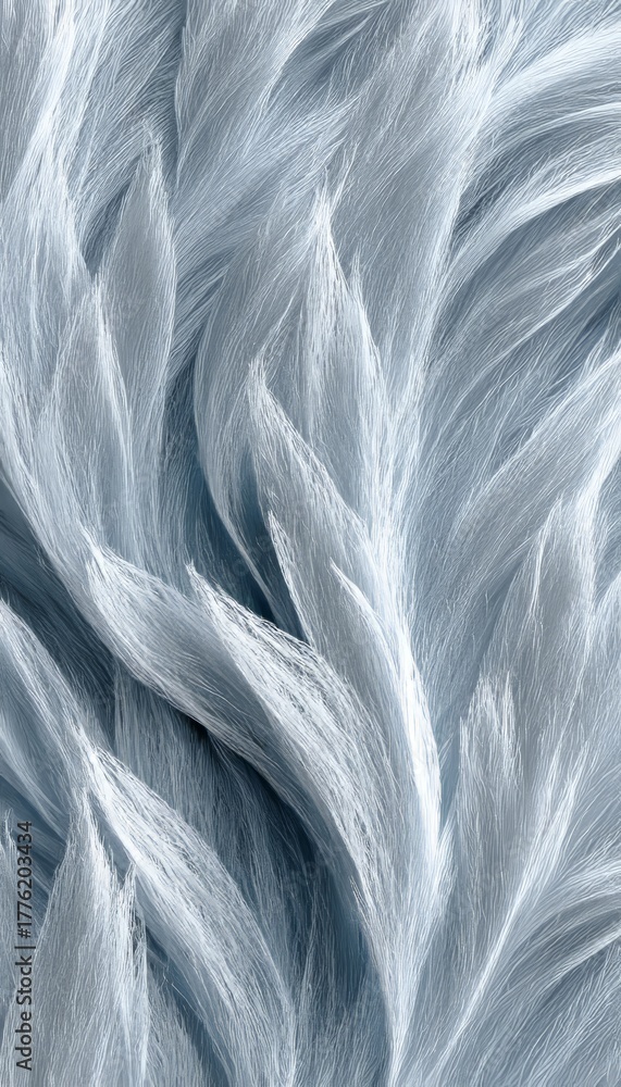 Fototapeta premium Serene Abstract Water Texture Featuring Delicate Waves and an Ethereal Ice-Cold Tone for Backgrounds