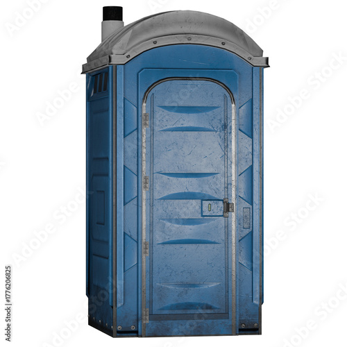 Принти на полотні porta potty portable toilet