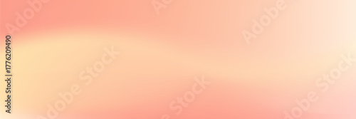 Peach Fuzz. Warm color gradient background. Vector