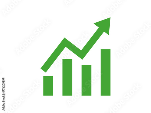Free Download growth chart icon - GFXLoad