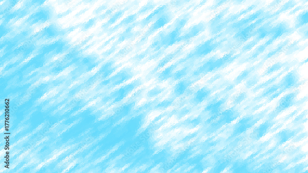 Obraz premium Cool-toned abstract design with icy blue and white frosted glass blur, evoking a clean, frozen, and modern digital texture with a calm, minimalist atmosphere.