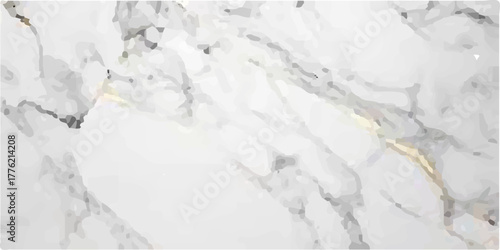 Subtle white marble texture with delicate grey and golden veining, creating a clean, sophisticated, and luxurious natural stone background for various designs.