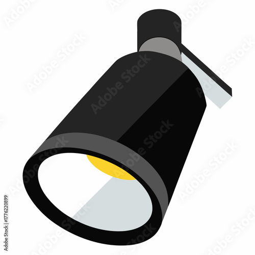 black and white light