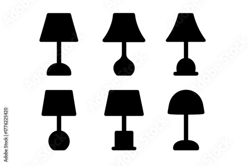 Various lamp designs showcasing diverse styles and shapes for interior decoration ideas