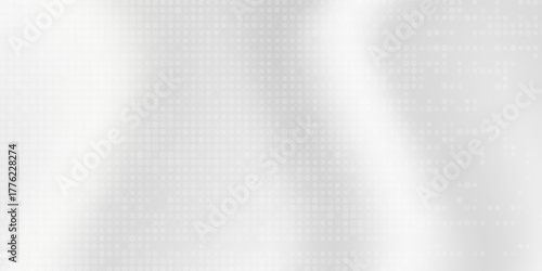Smooth elegant white silk vector or satin luxury cloth texture background. White gray satin texture that is white silver fabric silk background. Soft shiny creased satin fabric folding texture. Vector