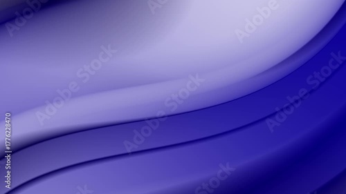 Modern seamless looping blue gradient wave animation background. Perfect for professional presentations, websites, and digital signage.