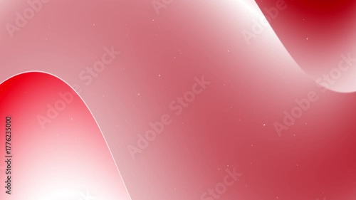 Fluid abstract animation featuring deep red and light pink gradients. This clean background is perfect for overlays, broadcasts, and marketing videos.