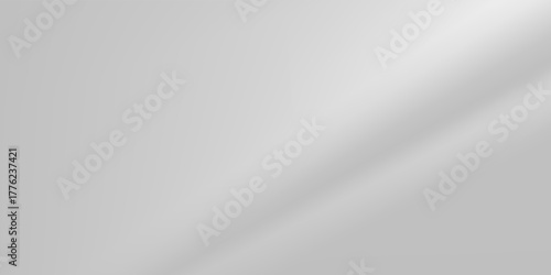 Abstract silver foil background with metal mirror texture. Chrome gradient surface background art simple