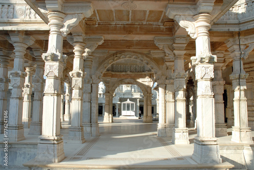 cloister of the jain temple