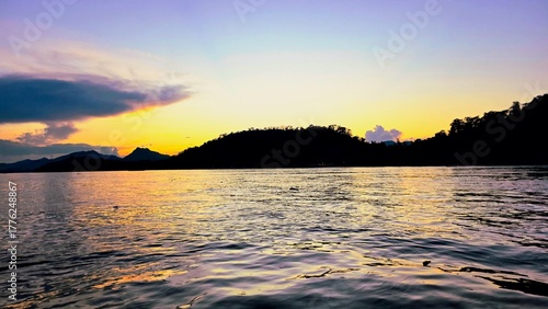 Evening view of the Mekong River