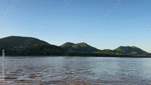 Evening view of the Mekong River
