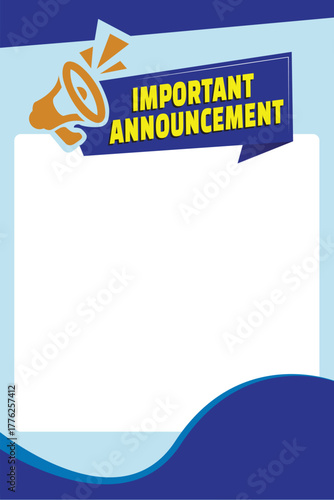 Official Important Public Announcement