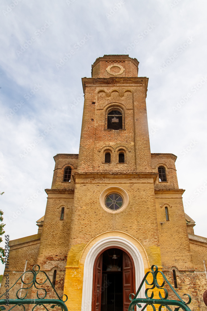 Fototapeta premium Old church facade