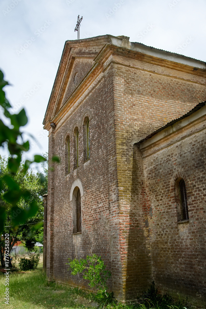 Naklejka premium Church in the countryside