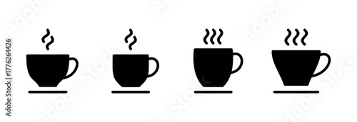 coffee cup icon vector illustration. cup a coffee sign and symbol