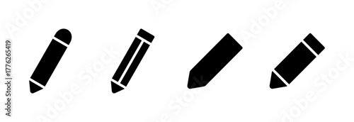 Pencil icon vector illustration. pen sign and symbol. edit icon vector
