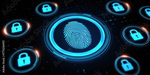 Advanced biometric fingerprint authentication for enhanced security in server intelligence computing environments