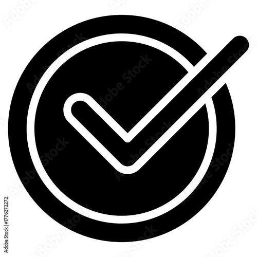 Checkmark  Icon Element For Design