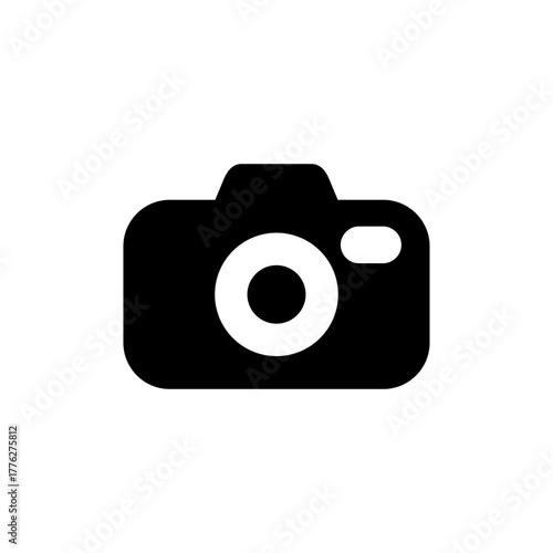 Camera icon vector for web and mobile app. photo camera sign and symbol. photography icon.