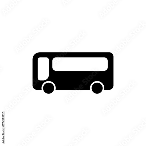 Bus icon vector for web and mobile app. bus sign and symbol. transport symbol