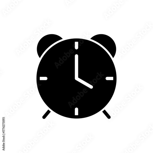 Clock icon vector for web and mobile app. Time sign and symbol. watch icon