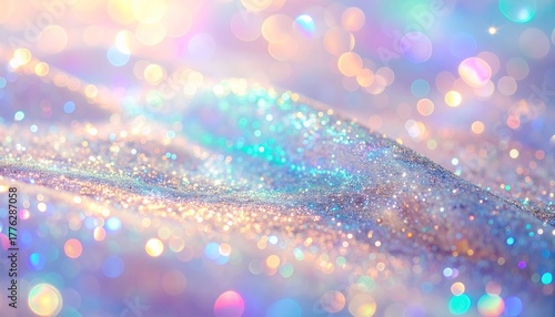 キラキラした温かみのある宝石をイメージした冬の雪の結晶