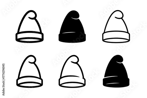 Revolutionary Emblem Designs. Revolutions that reshaped political landscapes. Set Logo of Revolutions that reshaped political landscapes: liberty cap (Phrygian