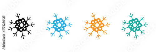 Bring festive charm to your winter projects with these colorful snowflakes! Perfect for holiday cards, seasonal decor, and adding a touch of winter magic.