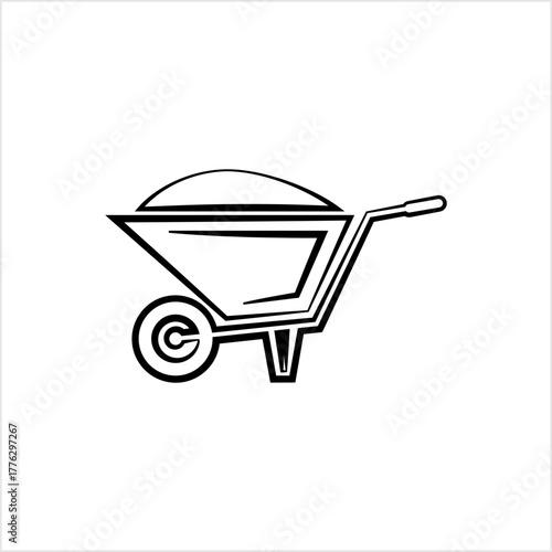 Wheelbarrow Cart, Wheelbarrow