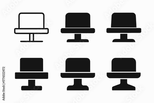 Shelving Logo Variations. Shelf talkers and signage. Set Logo of Shelf talkers and signage: shelf edge label strip. Icon set. harmonious logo variations of the