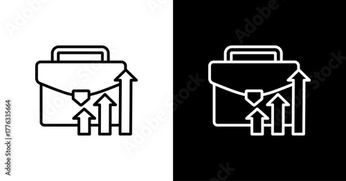 Enhancement  White Icon Set Design