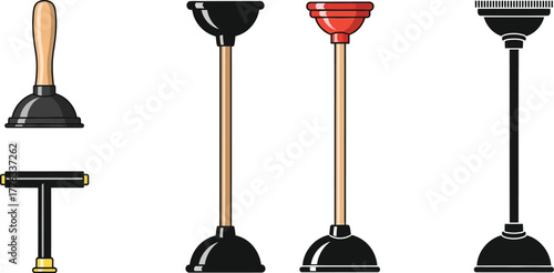 Plunger types guide different styles and uses for home plumbing