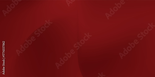 Abstract red gradient background, light and shadow on the backdrop with dimensions, hot tone wall modern red best seller