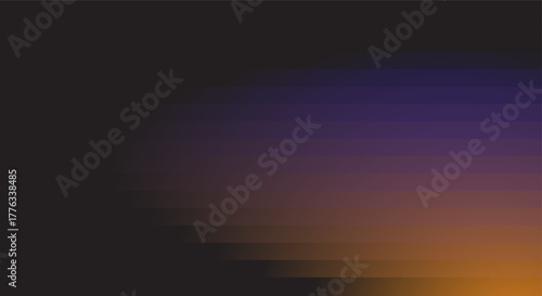 Abstract gradient background with purple orange and dark gray hues