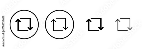 Share icon logo design. Sharing sign and symbol