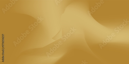 Close-up texture of natural gold silk. Light Golden fabric smooth texture surface background art