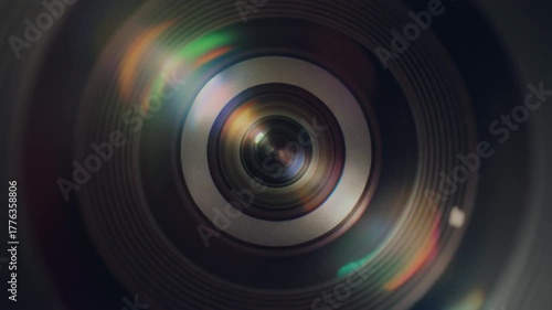 Camera Lens Close Up Professional Photography Equipment