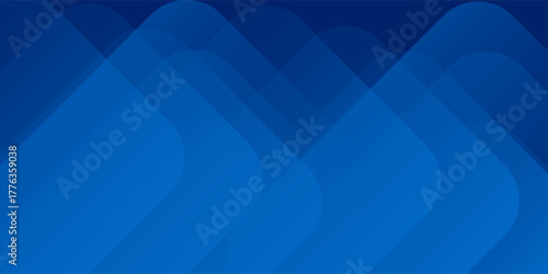 Abstract blue background with glowing geometric lines. Modern blue gradient square shape design. Futuristic technology concept. Suit for brochure, corporate, website, poster, banner,