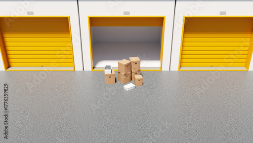Logistics service with stor...