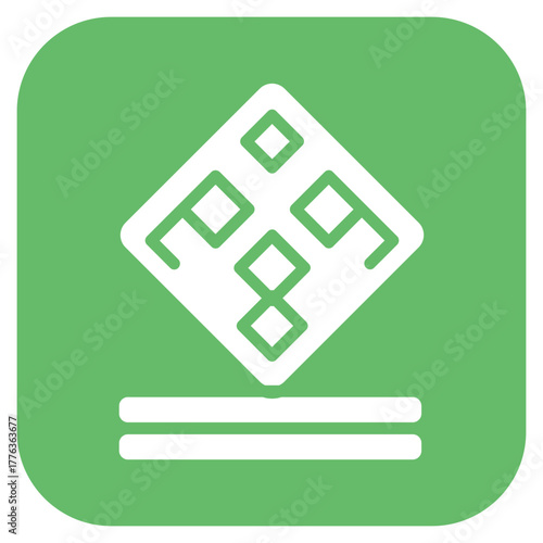 Waffle icon vector image. Can be used for Morning and Breakfast.