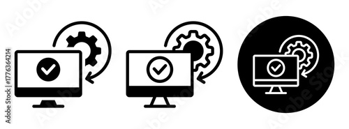 Operational System Icon Collection Glyph & Mixed Style