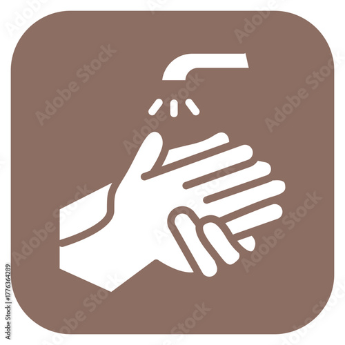 Washing Hands icon vector image. Can be used for House Cleaning.