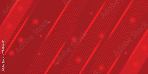Abstract red background with burning lines