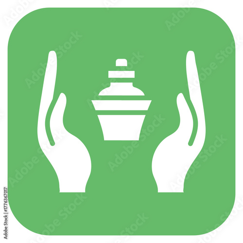 Reflexology icon vector image. Can be used for Spa.