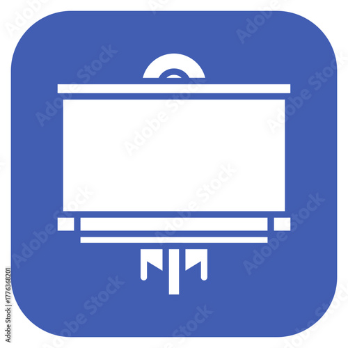 Billboard Marketing icon vector image. Can be used for Online Marketing.