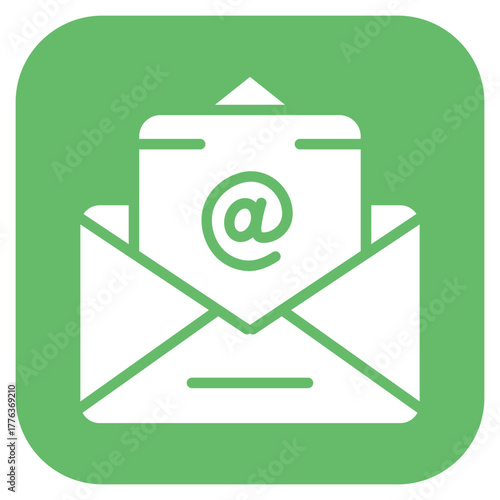 Email Notification icon vector image. Can be used for Project Management.